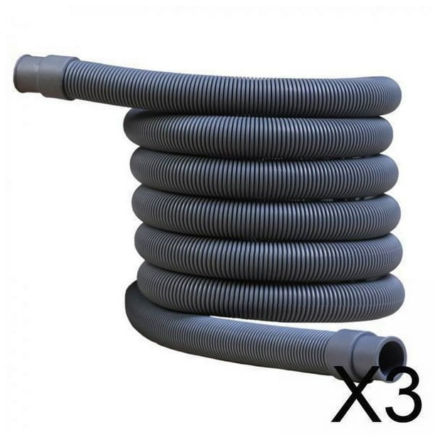 Manguera de drenaje,Extensión de manguera de drenaje de lavadora,Reemplazo de manguera de drenaje de lavadora corrugada flexible,Manguera de descarga Manguera flexible de drenaje