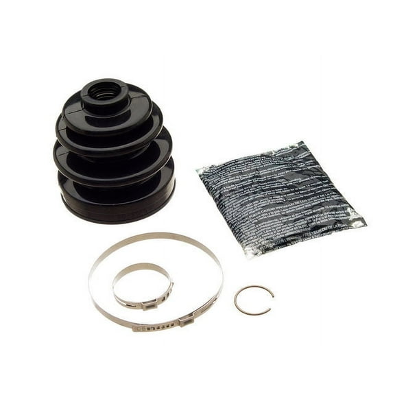 Front Outer CV Boot Kit - Compatible with 2001 - 2006 Hyundai Santa Fe 2.4L 4-Cylinder 2002 2003 2004 2005