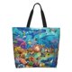 thumbnail image 1 of Fotbe Sea World Bolsa Tote Estética de Lona con Estampado para Mujer - Bolsa Reutilizable de Hombro Casual para Vacaciones, Compras, Trabajo y Gimnasio, 1 of 8