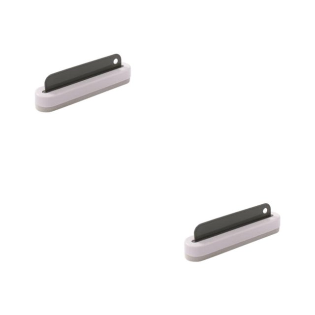 Inteprter Limpiaparabrisas de vidrio para limpieza del hogar, escobilla de goma para ventana de coche, azulejos, cepillo de pared de doble , Color café 2Conjunto