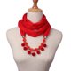 thumbnail image 1 of RUNMEIFA Charm Pendant Scarf Tasted Small Wool Ball Necklace Brand new Pure color Act the role ofing Fashion Women scarf, 1 of 4