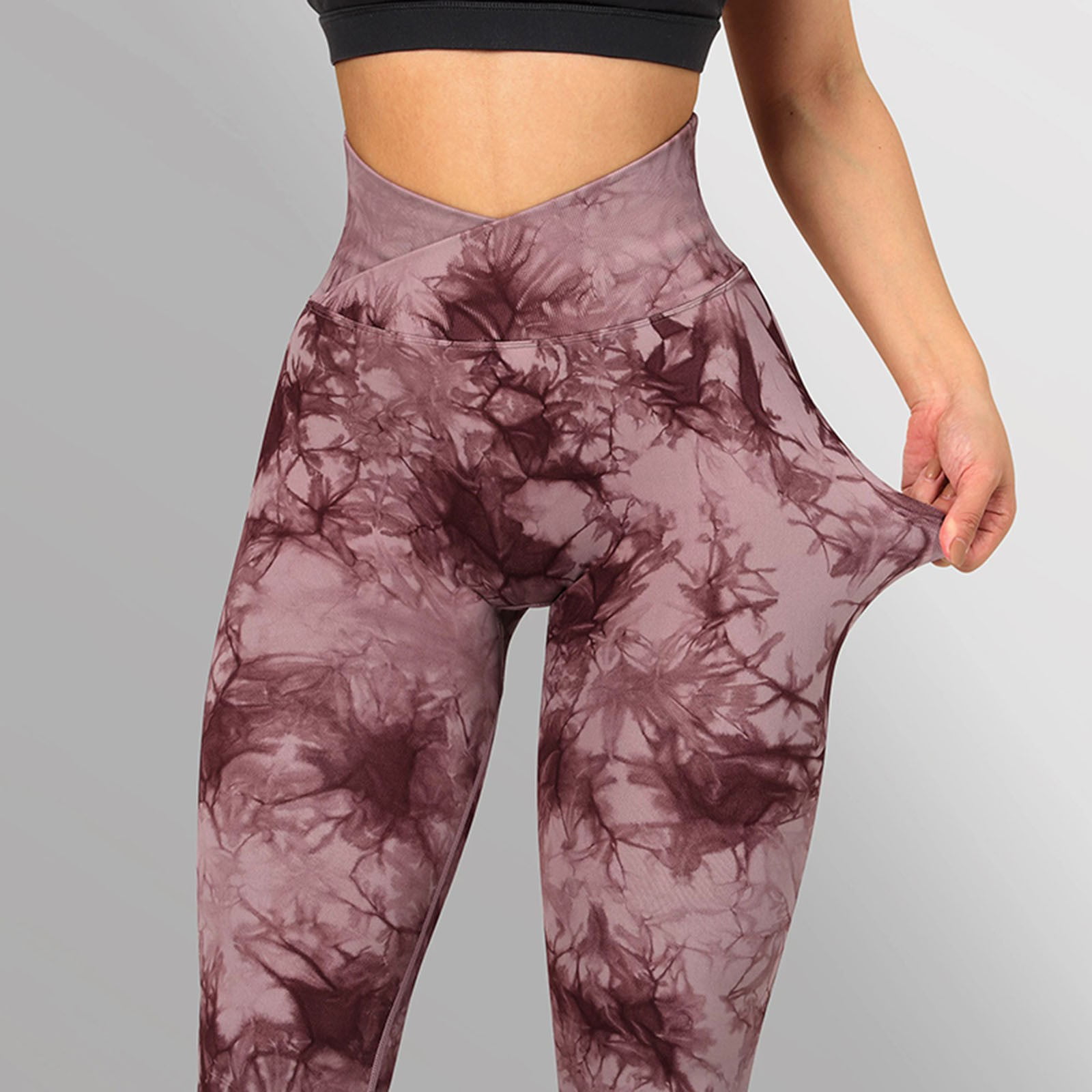 Aayomet Leggings With Pockets for Women Yoga Pants Tie Dye Lift Ladies  Sports Yoga Pants (, S) 