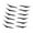 6 Pair Black B, variant on Beauty Temporary Cat Eyeshadow Stickers Eye Makeup Tool Reusable 6 Pair Pink+