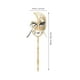thumbnail image 3 of ColoMX Mascar de cosplay de mascarada Venetian Mask Mask Fancy Farty Favor, 3 of 8