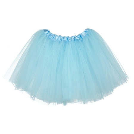 

Little Girls Tutu 3-Layer Ballerina Light Blue