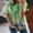 Green womens top dressy casual, variant on Summer Saving Wycnly Womens Tops Dressy Casual Comfy Breathable Loose Fit Vintage Graphics Ladies Pullover Tees Shirts Summer Short Sleeve Round Neck Tops Western Print Blouse Green XL