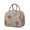Grey-44, variant on Lunch Bag Lunch Box for Women Reusable Insulated Lunch Bags,Water-Resistant Seashell Star Fish Summer Beach Cooler Lunch Tote Bag, Large Capacity for Work Travel Picnic