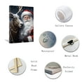 thumbnail image 5 of ZHONGYUTONG Christmas Canvas Wall Art Santa Claus Face Picture Prints New Year Poster (20"x30"), 5 of 6