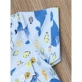 thumbnail image 6 of Gureui Kids Baby Boys Summer Outfit Sets Short Sleeve Whale Print Button Down Shirt Top + Solid Color Shorts Casual 2Pcs Set, 6 of 7