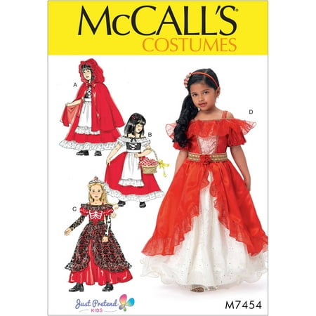 Children's/Girls' Costumes, All Sizes in 1 Envelope