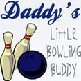 thumbnail image 2 of CafePress - Daddy's Bowling Buddy Infant Bodysuit - Baby Light Bodysuit, Size Newborn - 24 Months, 2 of 4