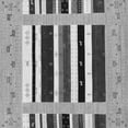 thumbnail image 1 of Ahgly Company Indoor Square Abstract Gray Contemporary Area Rugs, 4' Square, 1 of 1