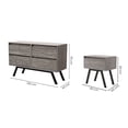 thumbnail image 4 of Set de Cajonera y 2 Buros Patricia - Gris, 4 of 5