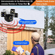 thumbnail image 3 of 12mp Cámaras De Seguridad Wifi Exterior 360° Con Tres Lentes Malubero, Blanco, 3 of 5