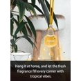 thumbnail image 5 of Car air freshener: hanging car odor eliminator | 10ml hanging car perfume | long-lasting scent | strong fragrance diffuser suitable for car home (cantaloupe), 5 of 5