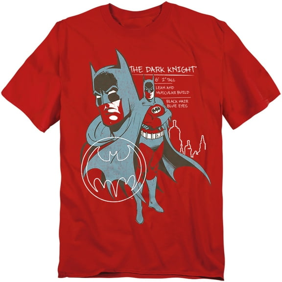 Batman T-Shirt Lean And Muscular Unisex Graphic Tee For Men & Women