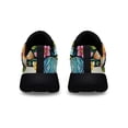 thumbnail image 4 of Happy Easter Bunny Eggs Shoes Sneakers for Women Men Black Size 11.5, 4 of 7
