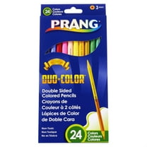 Prang 1590685 Duo Colored pencl, Assorted Colors - Set of 12