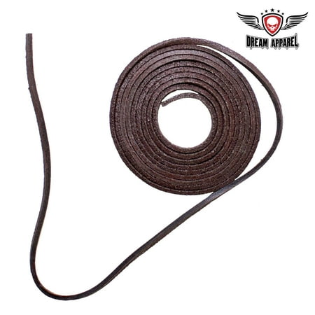 

6 Feet Brown Leather Laces