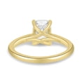thumbnail image 4 of 3.00Ct Elongated Cushion Cut Moissanite Engagement Ring, Trellis Set, 18K Yellow Gold, 4 of 7