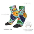 thumbnail image 6 of Fuzoiu Vegetable Print Adult Socks, Crew Moisture-wicking Socks, Unisex Cushion Crew Socks,Casual Sports Ankle Socks, 6 of 7