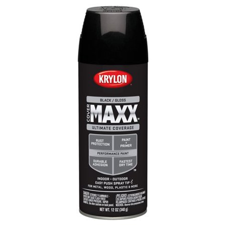 Krylon Fusion Flat Black Spray Paint Krylon Fusion Flat Black Spray Paint