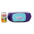 thumbnail image 4 of Igloo 3 can Retro Fanny Pack Cooler Bag, Purple and Aqua Blue, 4 of 7