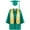 Mint Green, variant on Huowey Kids Preschool Kindergarten Graduation Gown Cap Set With Tassel And Graduation Sash For Child Size Fashionable Dailywear, 2-3 Years