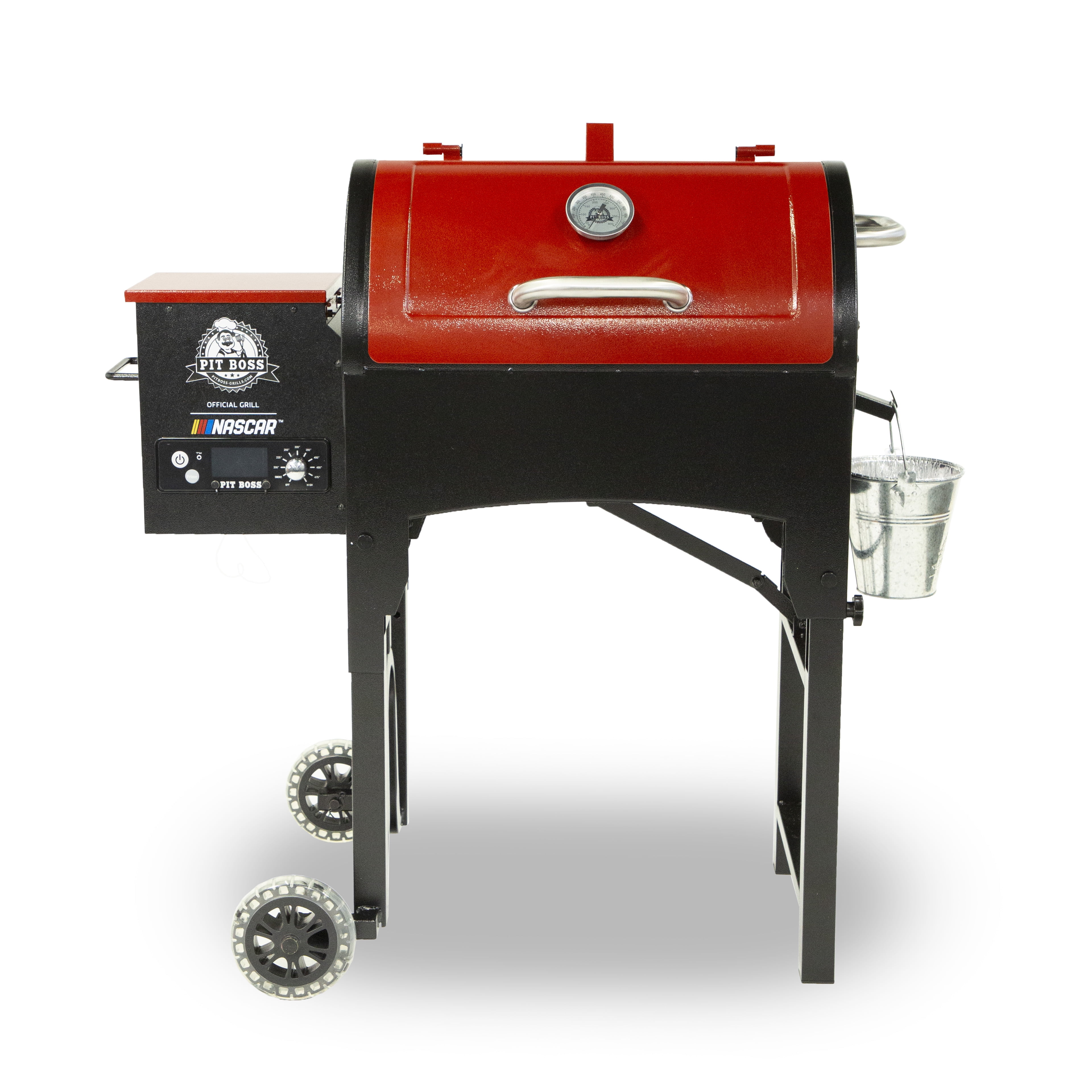 Pit Boss 440TG Wood Fired Pellet Grill with Flame Broiler, 465 sq. in
