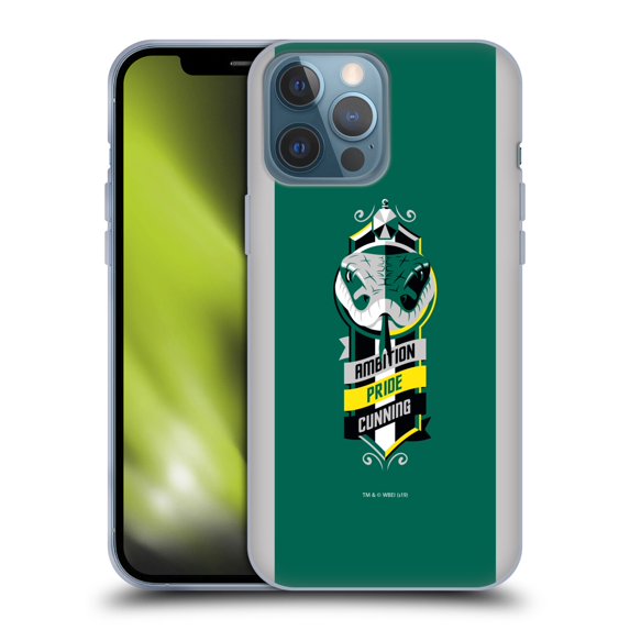 Head Case Designs Officially Licensed Harry Potter Deathly Hallows VI Slytherin Soft Gel Case Compatible with Apple iPhone 13 Pro Max