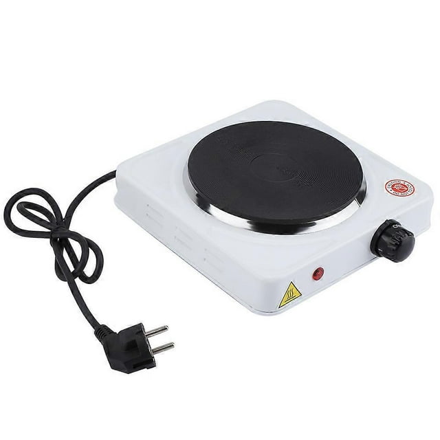 Energy-saving Electric Stove Safe Tea Coffee Milk Maker for Home 1000W (White)