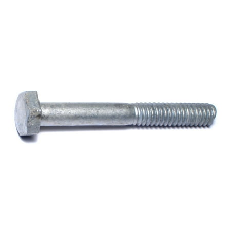 

1/4 -20 x 2 Hot Dip Galvanized Steel Coarse Thread Hex Cap Screws CSHS-415