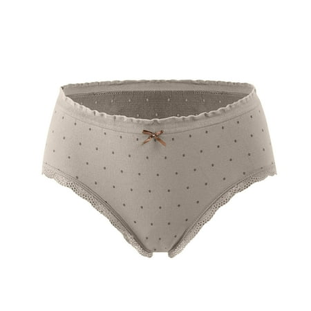 

zuwimk Panties For Women Seamless Thongs for Women Nylon No Show Thong Underwear Khaki One Size
