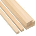 thumbnail image 1 of Unique Bargains 9/16 Inch Dowel Rods Wood Sticks 12 Inch Long Square Wooden Dowels 10 Pcs, 1 of 6