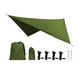 thumbnail image 3 of Toldo de para camping, accesorio portátil para tienda de campaña, toldo de lona para senderismo, actividades al libre, viajes y jardín. Verde, 3 of 9