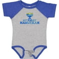 thumbnail image 3 of Inktastic My First Hanukkah with Menorah Boys or Girls Baby Bodysuit, 3 of 5
