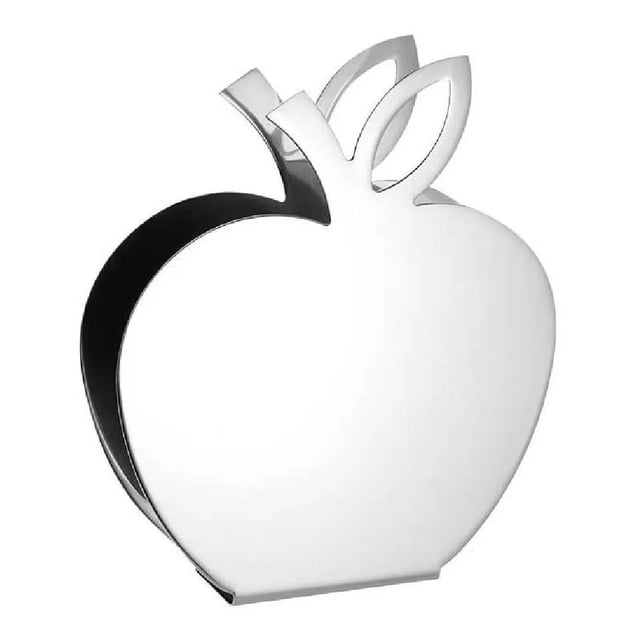 Servilletero Moven Diseño Manzana Class 1 Pieza Acero Inoxidable