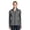 Charcoal Grey Heather/ True Navy, variant on Sport-Tek Women's Stretch Contrast Full-Zip Jacket