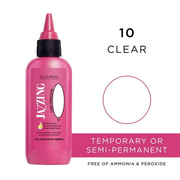 Jazzing Temporary Hair Color 10, Clear