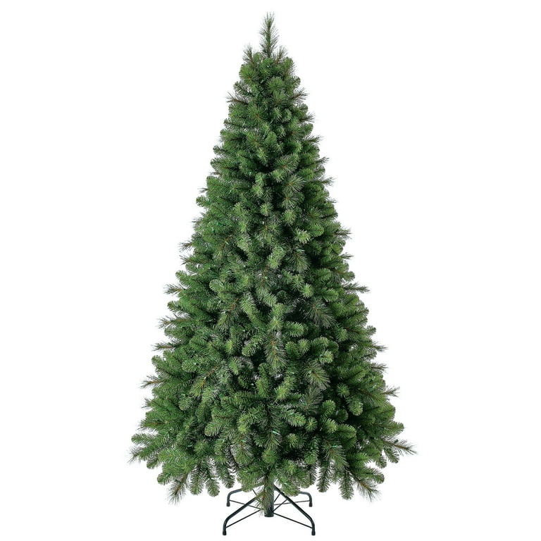 Home Heritage 7ft Cascade Quick Set Prelit Artificial Christmas