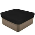 thumbnail image 1 of Cubierta Cuadrada para Bañera de Hidromasaje para Exteriores, protector de Cubierta de Revestimiento Plateado Resistente Al Sol para spa Impermeable, Toldo de Tela Oxford Resistente Al Polvo (90,9 x 90,9 x 11,8 Pulgadas), 1 of 6