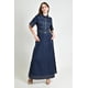 thumbnail image 1 of Vestido camisero largo Roman Fashion /Juvenil, 3829 (Azul marino) azul marino G, 1 of 5