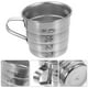 thumbnail image 3 of GOOHOCHY Taza medidora Taza medidora de acero inoxidable Recipiente medidor para hornear Cilindro medidor, 3 of 8