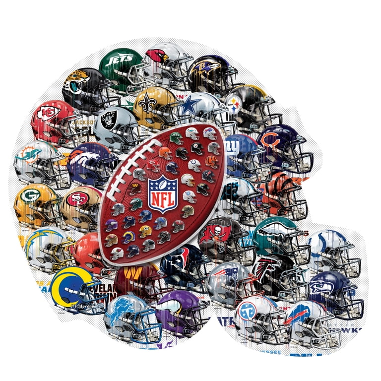 MasterPieces, Jigsaw Puzzle, 500 Pieces, NFL Helmet Shaped 25