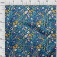 thumbnail image 2 of oneOone Cotton Poplin Twill Blue Fabric Floral Dress Material Fabric Print Fabric By The Yard 56 Inch Wide, 2 of 4