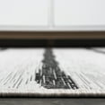 thumbnail image 6 of JONATHAN Y SANTA MONICA 9' Square Area Rug, Colonia Berber Stripe - Ivory/Black, SMB125D-9SQ, 6 of 8
