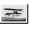 thumbnail image 2 of Historic Framed Print, En 1910 l'aeroplane Chapiro no. 2, vole à Juvisy, 17-7/8" x 21-7/8", 2 of 9