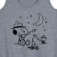 thumbnail image 3 of Peanuts - Snoopy's Camping  - Women's Racerback Tank Top, 3 of 6