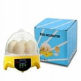 thumbnail image 3 of Mini Transparent Smart Temperature Control 7 Chicken Egg Incubator with User Manual, 3 of 9