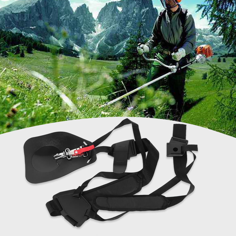 esptrs Double Shoulder Strimmer Mower Belt Harness Strap with Carry ...